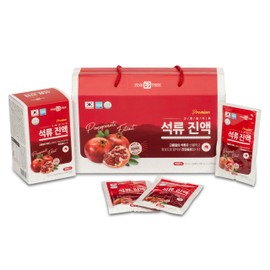 Premium Solpyo Pomegranate juice Concentrate 70ml x 30, Natural Korean Pomegranate Extract, Antioxidant Boost, Delicious and Convenient