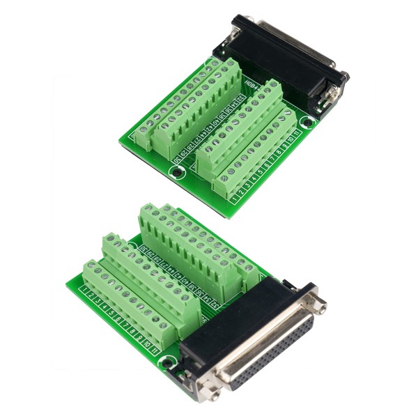 SIENOC DB44 Female to Terminal Block Solderless Connector DR44 D-SUB