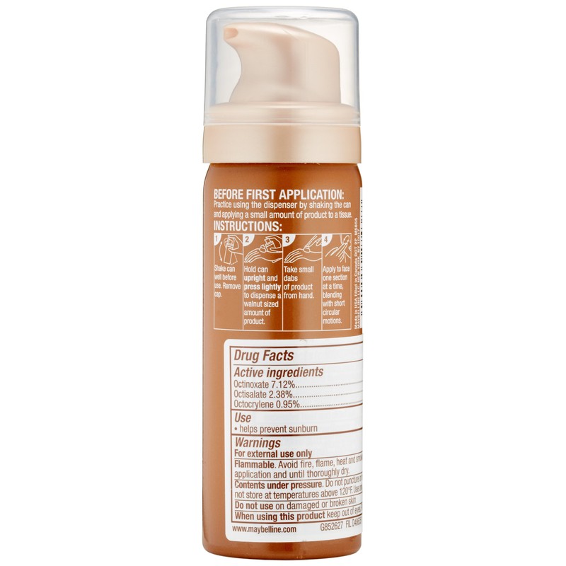 Maybelline New York Dream Nude Airfoam Foundation, Light Cocoa, 1.6