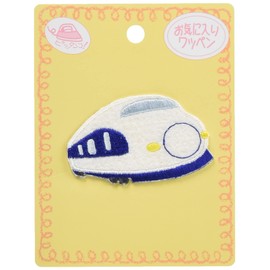 Kiyohara MOW540 Favorite Patch, Bullet Train, (W x L): Approx. 2.2 x 1.3 inches (5.6 x 3.3 cm), Pack of 1