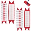2 PCS Mop Head Replacement, Compatible Mops Pads Washable &