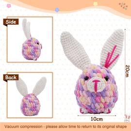 Outbit Crochet Set for Beginners, Complete Crochet Set with Step-by-Step Video Tutorials, Ideal DIY Gift for Adults and Craft Lovers (Floppy)