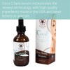 Sérum de suero de vitamina C y aceite de coco,