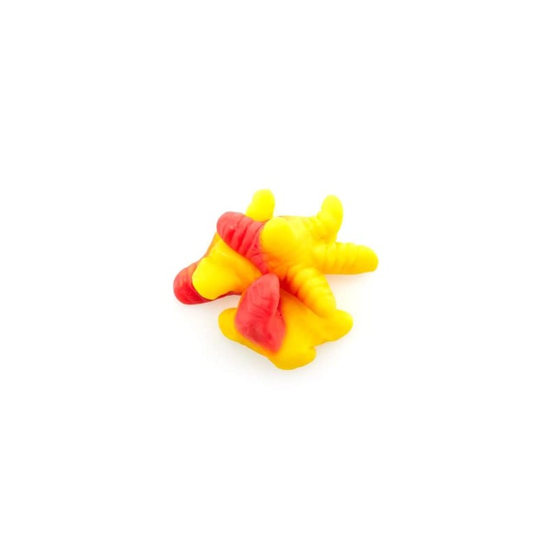 Yupik Gummy Chicken Feet, 2.2 lb (35.2 oz), Gluten-Free, Fruity
