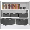 Sorbus Storage Box Woven Basket Bin Container Tote Cube Organizer