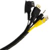 SeKi Spiral Band, 6-60 mm, 5 Metres, Black, Flexible Cable