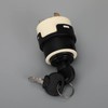 Topteng Ignition Switch with 2 Keys for JCB New Holland