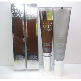 BECCA WEIGHTLESS BLUR FAOUNDATION CACAO 1.23 OZ NWB *LOT OF 2* SEE DETAILS