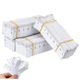 SEWOART 100pcs Disposable Paper Measuring Tape for Medical and Use Double-sided Ruler for Head Measurement Easy to Read and Indispensable for Hospitals