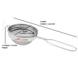 Satre Online And Marketing Fine Mesh Stainless Steel Tea Strainer,Stainless Steel Tea Filter,Fine Mesh Strainer,Stainless steel tea filter straw,Tea Strainer,Tea Coffee Strainer,Tea Filter