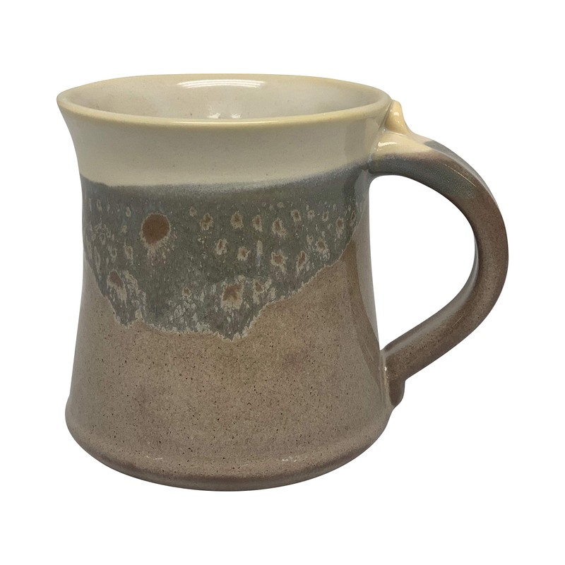 Clay in Motion Handmade Medium Mug (Desert Sand)