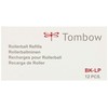 Tombow 0.5mm Rollerball Refill - Black (Pack of 12)