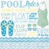 Celebrar the Home Summer - Servilletas de papel de 3