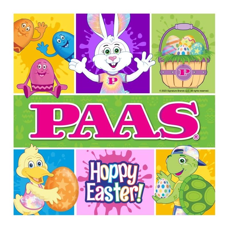 PAAS Tie Dye Easter Egg Decorating Kit - America's Favorite