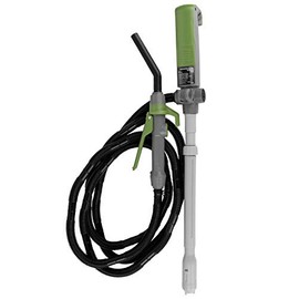 TERA PUMP TREP04L Multipurpose Rechargeable Battery Powered Fuel Transfer Pump - Extra Long 10-FT Hose, Flow Controller, Adjustable Suction Tube (2.85 Gal per Min)