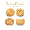 Mattigan's Butter Cookies Traditional Danish Style Cookie Assortment, 16 Oz