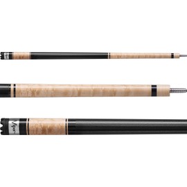 Viper Naturals 58" 2-Piece Billiard/Pool Cue, Birdseye Maple, 20 Ounce