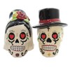 Pacific Giftware Day of The Dead Bride and Groom Skulls