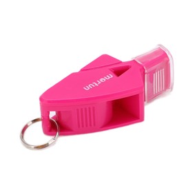 Tbest Sports Whistle, Whistle Competition Whistle E with Lanyard and Storage Box for Coaches Referees and Kids (Rose Red)