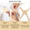 Mabor 16Pcs Racer Back Bra Clip Bra Strap Clips Bra