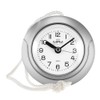 MPM Quality Design Plastic Bathroom Clock, Quartz Movement Sweep, 3-5