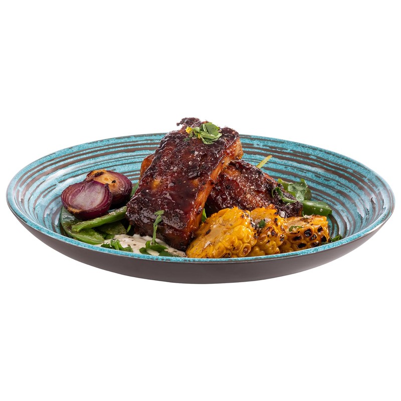 APS 85204 Melamine Plate Cancun / Serving Plate for Many