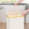 efluky Recycle Bin Holder 100L, 26 Gallon Trash Can with