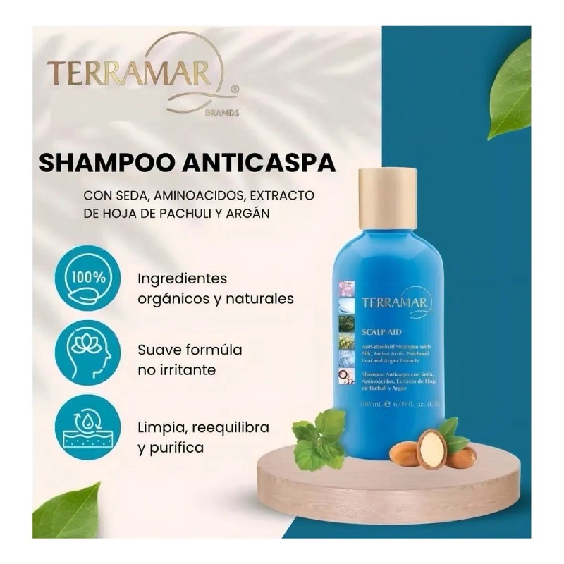 Shampoo Antimicotico Anticaspa Descamacion Terramar /sar