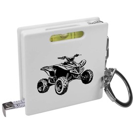 'ATV 4 Wheeler' Keyring Tape Measure/Spirit Level Tool (KM00038230)