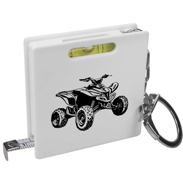 'ATV 4 Wheeler' Keyring Tape Measure/Spirit Level Tool (KM00038230)
