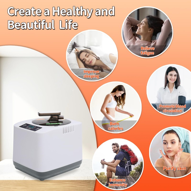 GHOSOONE Portable Home Sauna Steam Machine with Remote Control -