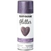 Rust-Oleum 342607 Specialty Glitter Spray Paint, 10.25 oz, Purple Multi-Color