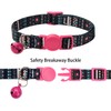 MarukoPet Cat Collar Breakaway with Bells, 3 Pack Girl Boy