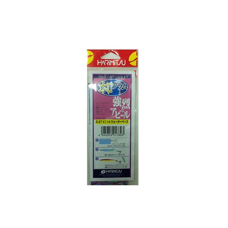 HARIMITSU E-27K114 Hologram Seal K114 Water Base