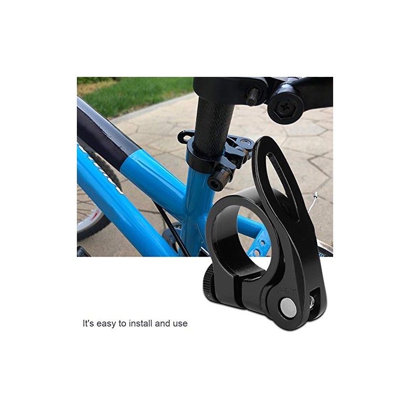 VGEBY1 Bike Seatpost Clamp, Aluminum Alloy Bicycle Quick Release Seat