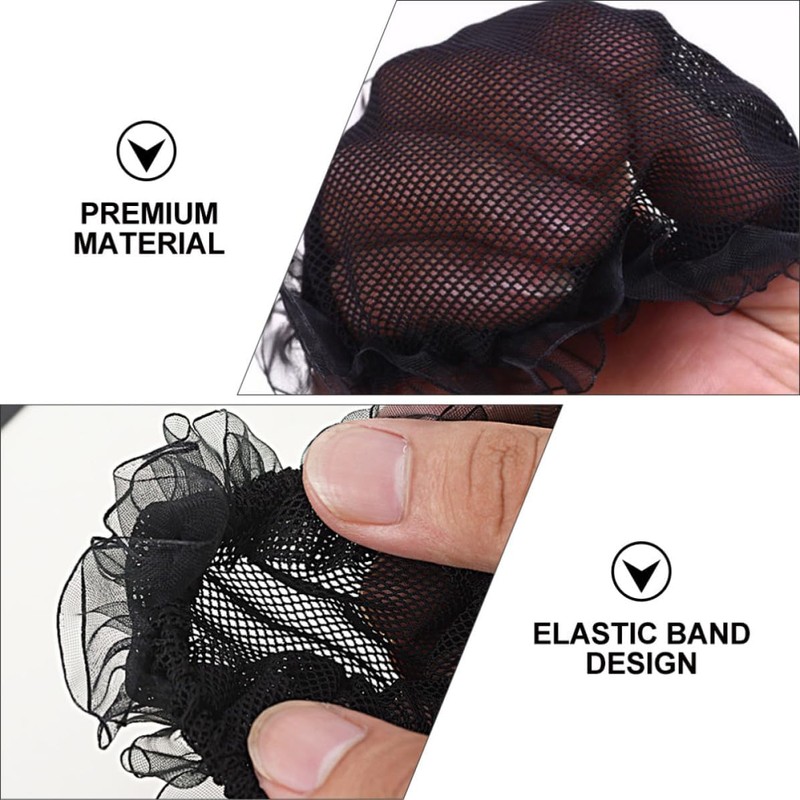 Redecillas Elásticas de Poliéster Diseño de Banda Elástica Reutilizables 10