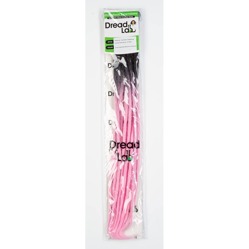 DreadLab - Synthetic Dreadlocks Crochet Extensions Pack of 10 Ombre
