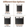 Hafaa King Size Fitted Sheets – Easy Care 25 cm