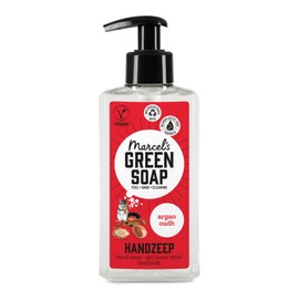 Marcel's Green Soap - Argan & Oudh Hand Soap - Microplastic-Free Formula - 100% Recycled Plastic Bottle - Vegan - Refillable - 250 ml