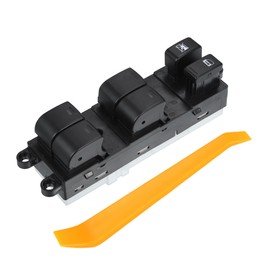 A ABSOPRO Front Left Driver Side Power Window Switch No.25401EA003 with Tool Window Control Switch for Nissan Frontier 2.5L 2005-2007