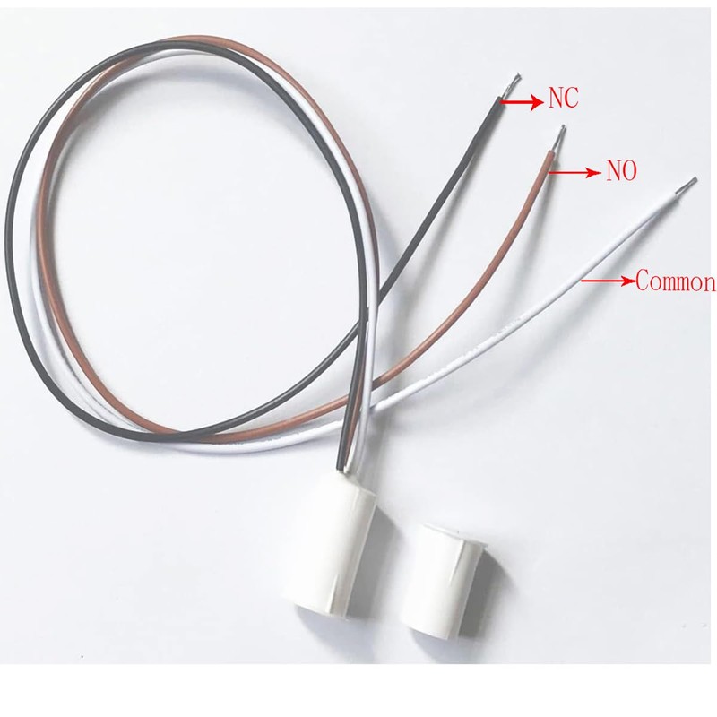 jing Magnetic Reed Switch RC-33 NC/NO Recessed Wired Door Window