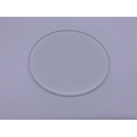 Quartz Polishing Plate, Round Diameter 3.9 inches (100 mm) (Φ100 mm x t3 mm)