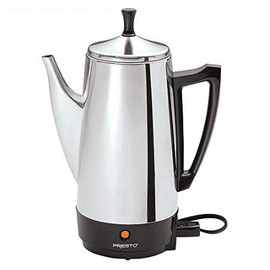Presto 02811 12-Cup Stainless Steel Coffee Maker with 1 Year Extended Warranty