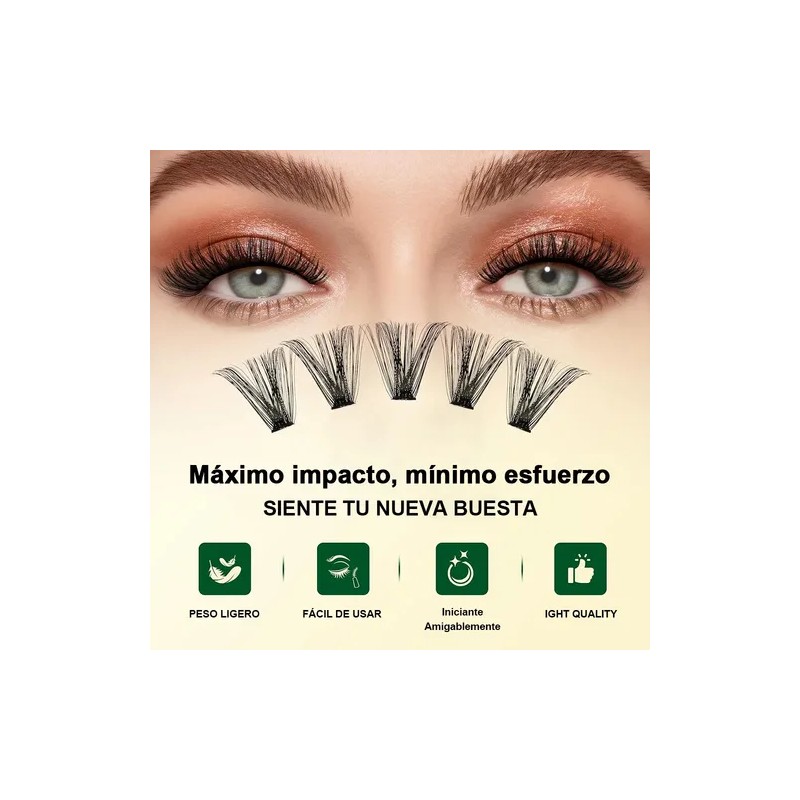 Extensiones De Pestañas 8-16mm 280pcs Naturales Mixtas Jst®