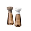 Ikea Halvtom Spice Mill, Glass/Brown, Set of 2 Piece per