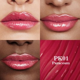 FOCALLURE Sparkling Gem Lip Plump, Hydrating & Volumizing Lip Plumper Gloss Balm, High-Shine Lip Plumping Pen, Plumps & Moisturizes, Vegan & Cruelty-Free, PARACOSM