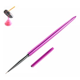 Mouyic Pincel Liner Cuerpo De Aluminio Para Retoque De Uñas Artes