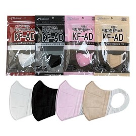 Defense Clean Color Bird Beak Type KFAD Mask 100 Sheets Medium Size / 디펜스클린 컬러 새부리형 KFAD 마스크 100매 중형
