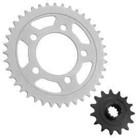 Caltric Front Rear Drive Chain Sprocket for Honda Rebel 500 CMX500 2017-2021