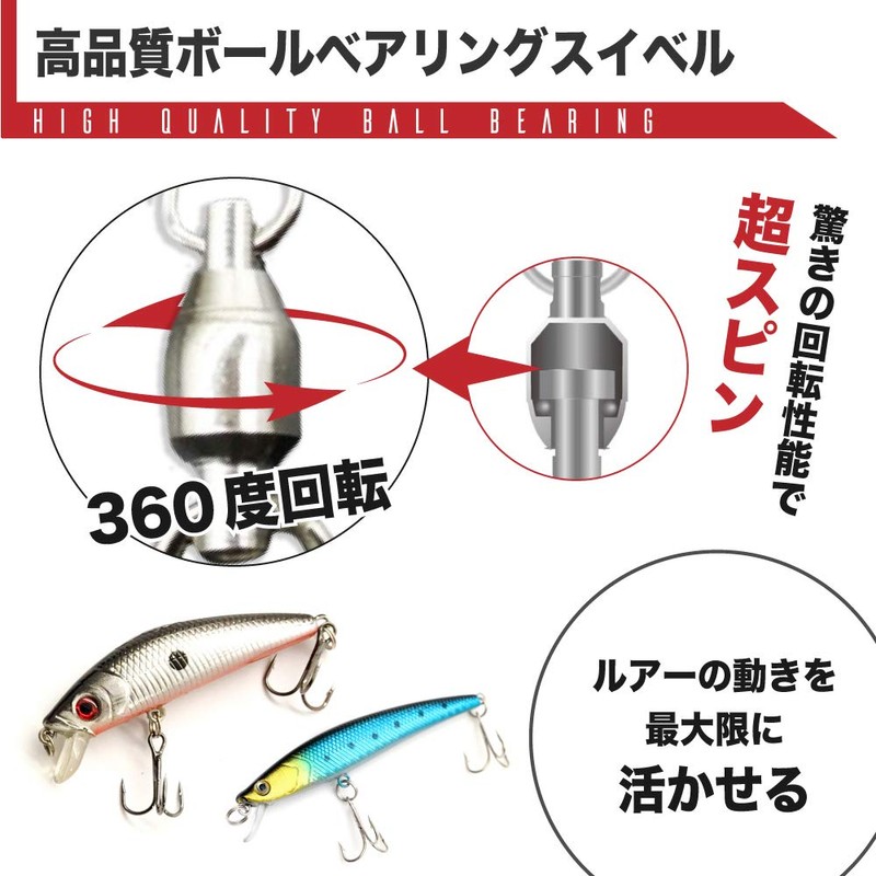 L-park Swivels with Snaps Ball Bearing Swivels Snaps High Strength